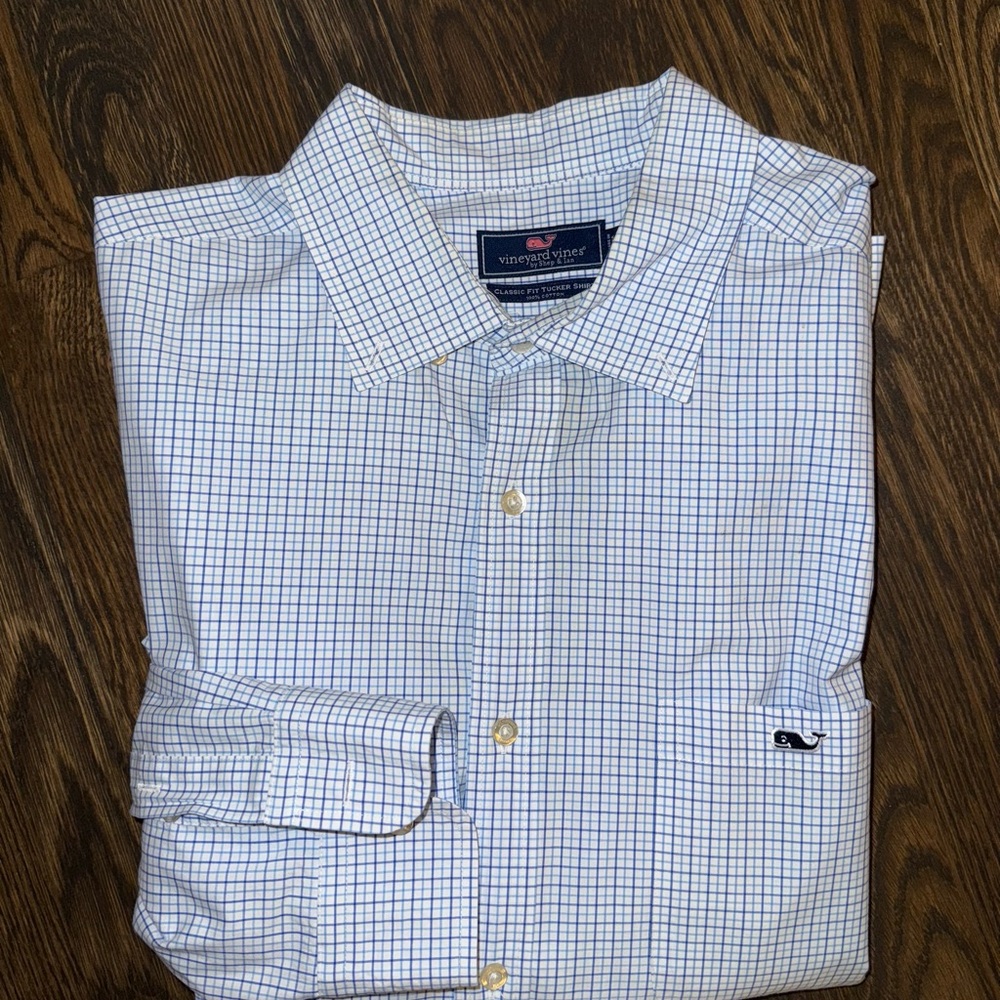Vineyard Vines Classic Fit Tucker Shirt Men’s XL